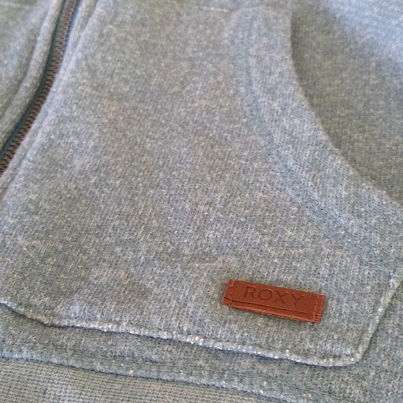 Roxy Blue Zip-up Hoodie - Picture 5 of 5